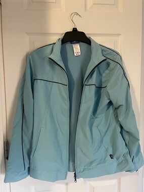 Reebok Light Blue Mesh Jacket